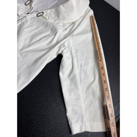 Chico's Zenergy Collection Ripstop Jacket Optic White Size 3/XL NWT - Picture 9 of 10